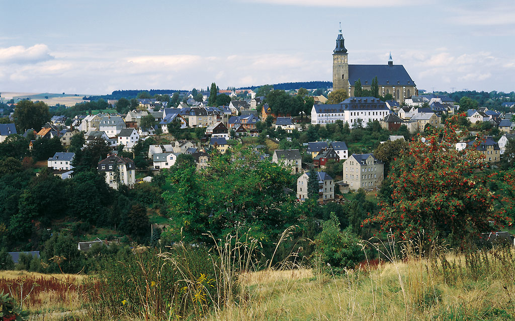 Stadtansicht Schneeberg