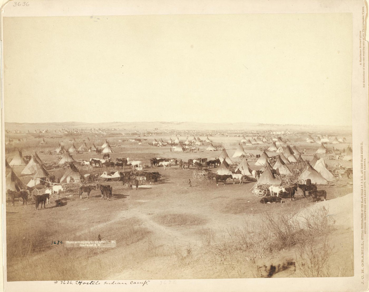 Lakota camp1891
