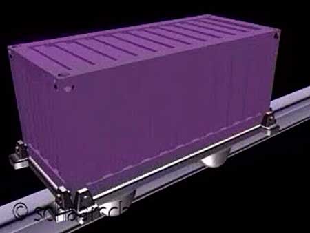 Container Maglev Cab450